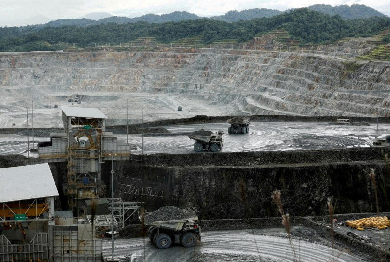 ARCHIVO: Vista de la mina Cobre PanamÃ¡, de la canadiense First Quantum Minerals, en Donoso, PanamÃ¡, 6 de diciembre de 2022.